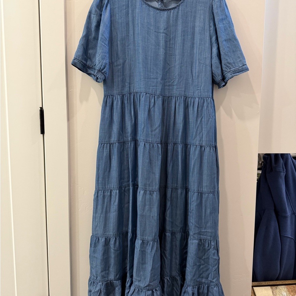DownEast Blue Midi Dress